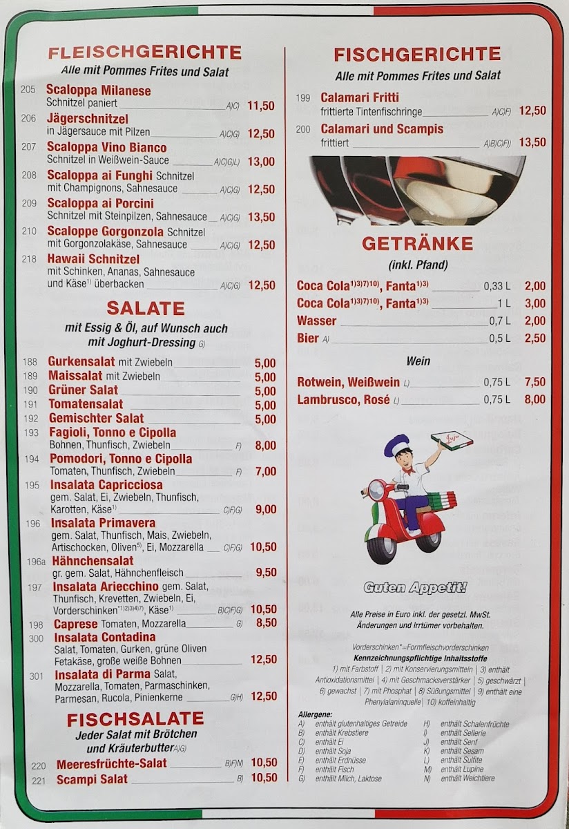 Pizzeria Juju EXPRESS Photo Menu 1