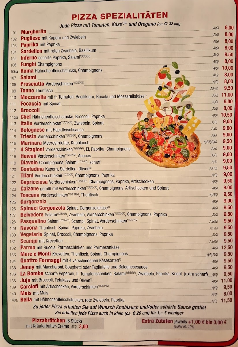 Pizzeria Juju EXPRESS Photo Menu 5