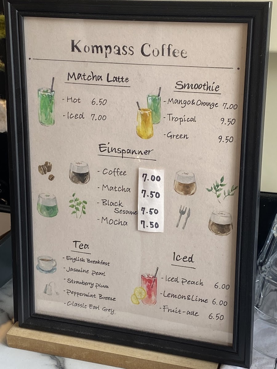 Kompass Coffee Photo Menu 10