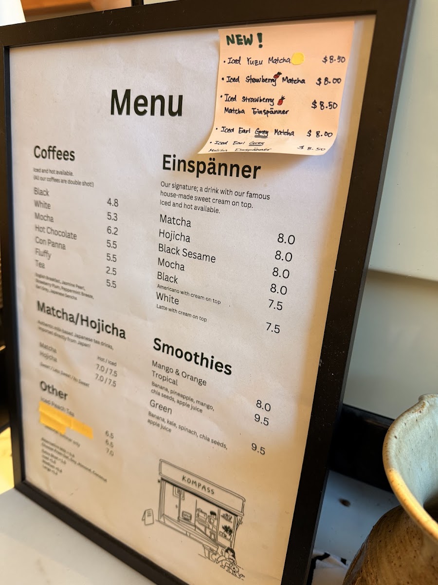 Kompass Coffee Photo Menu 4