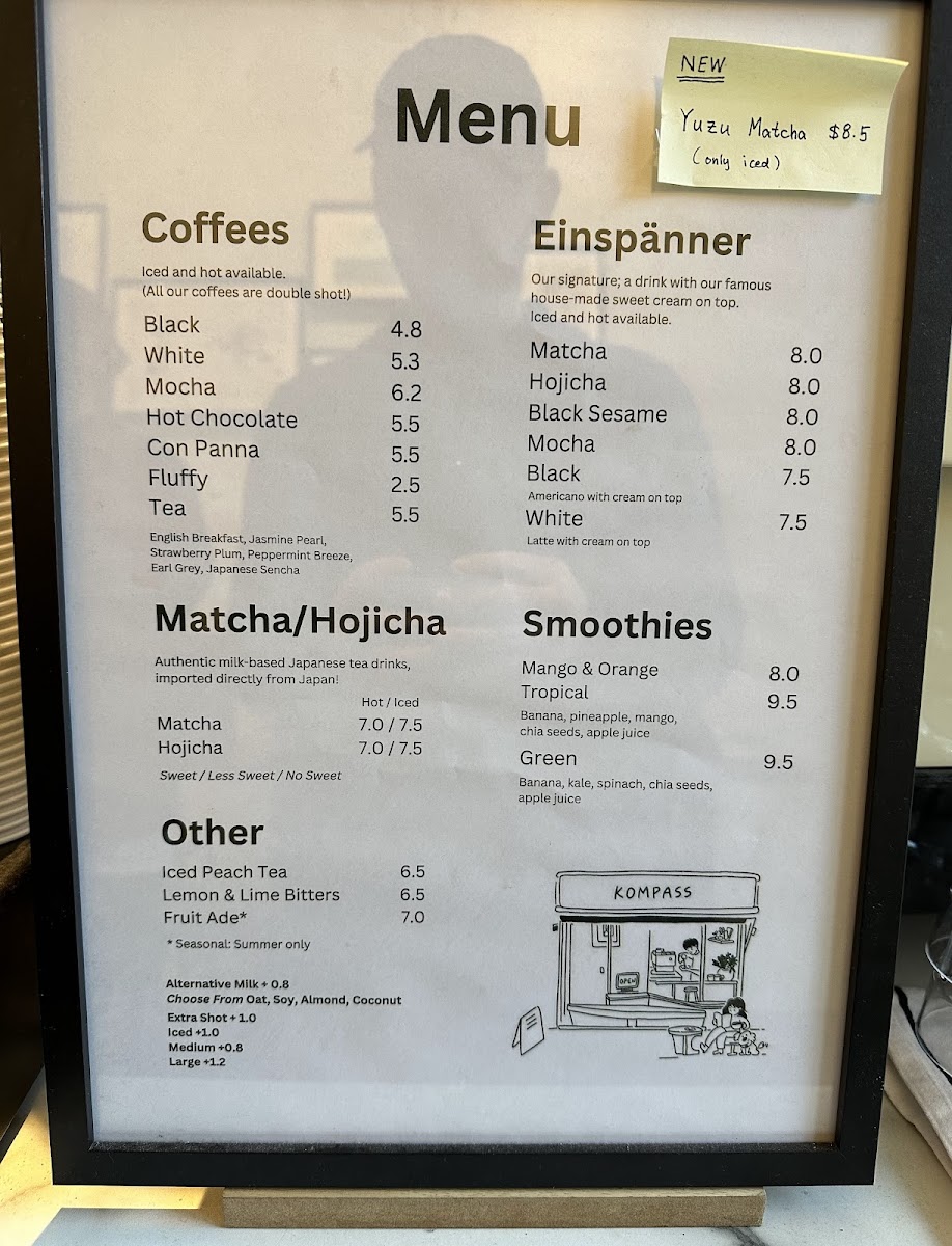 Kompass Coffee Photo Menu 5