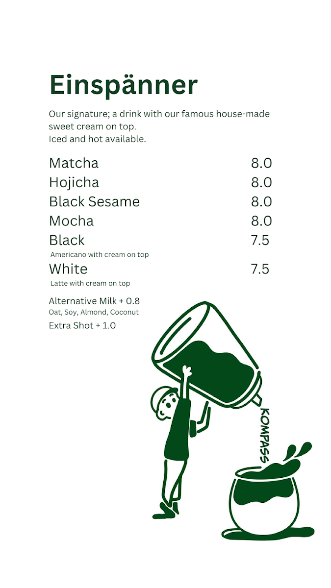 Kompass Coffee Photo Menu 6