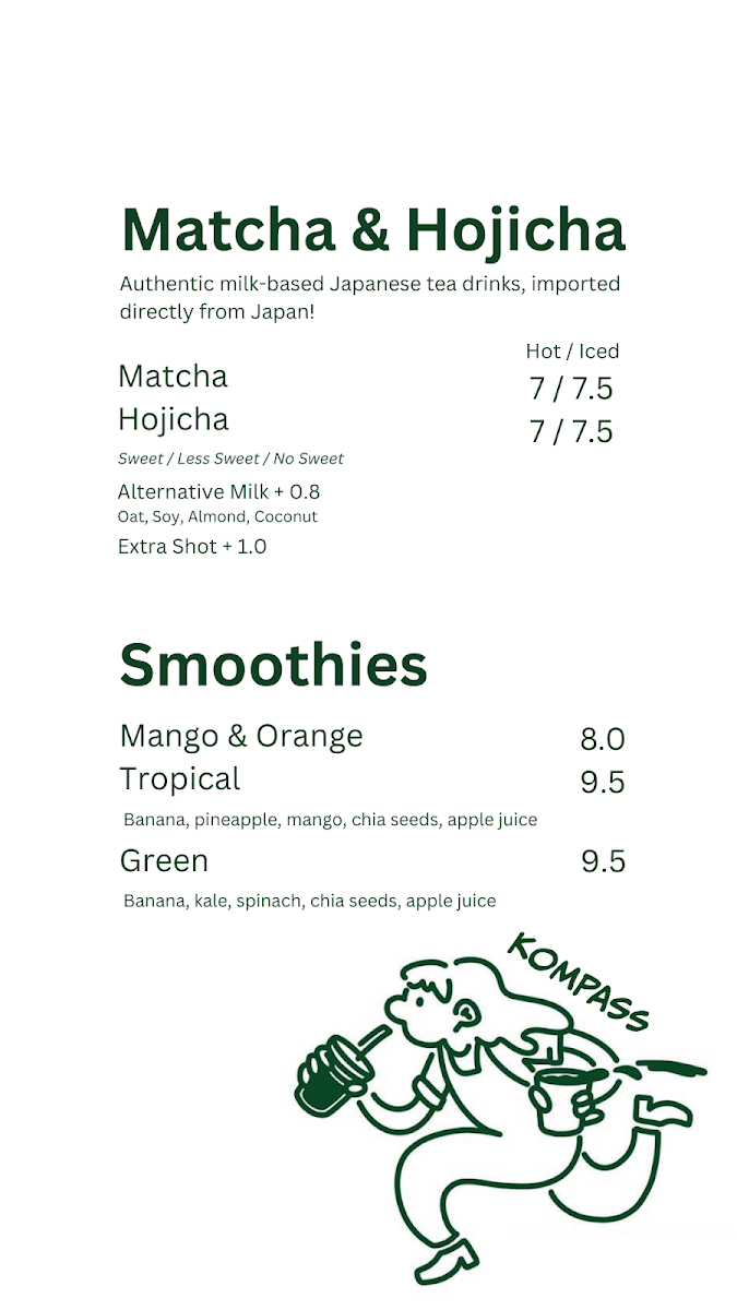 Kompass Coffee Photo Menu 7