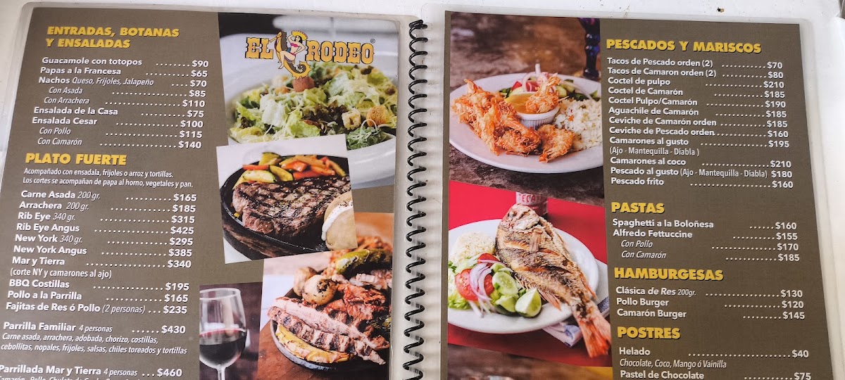 El Rodeo Photo Menu 7