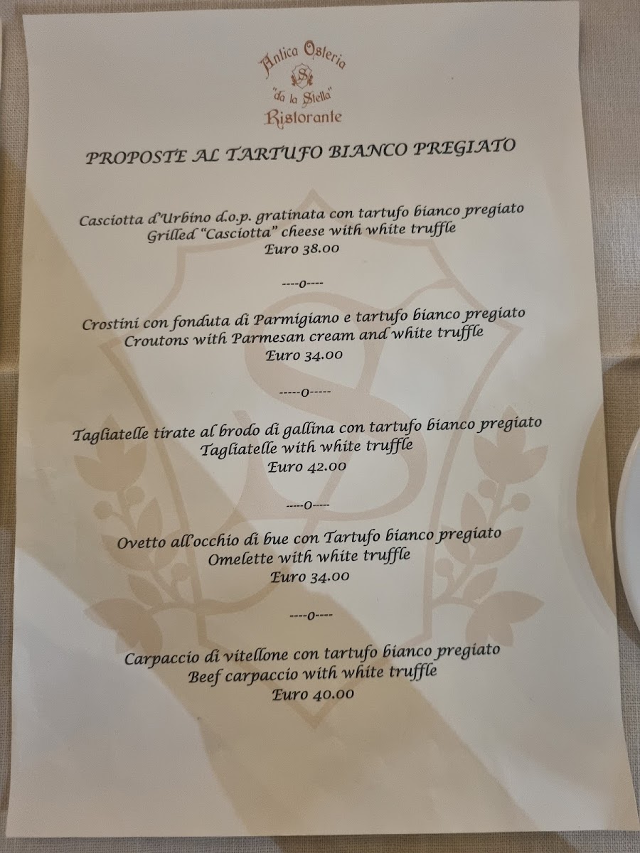 Ristorante Antica Osteria Da La Stella Photo Menu 10