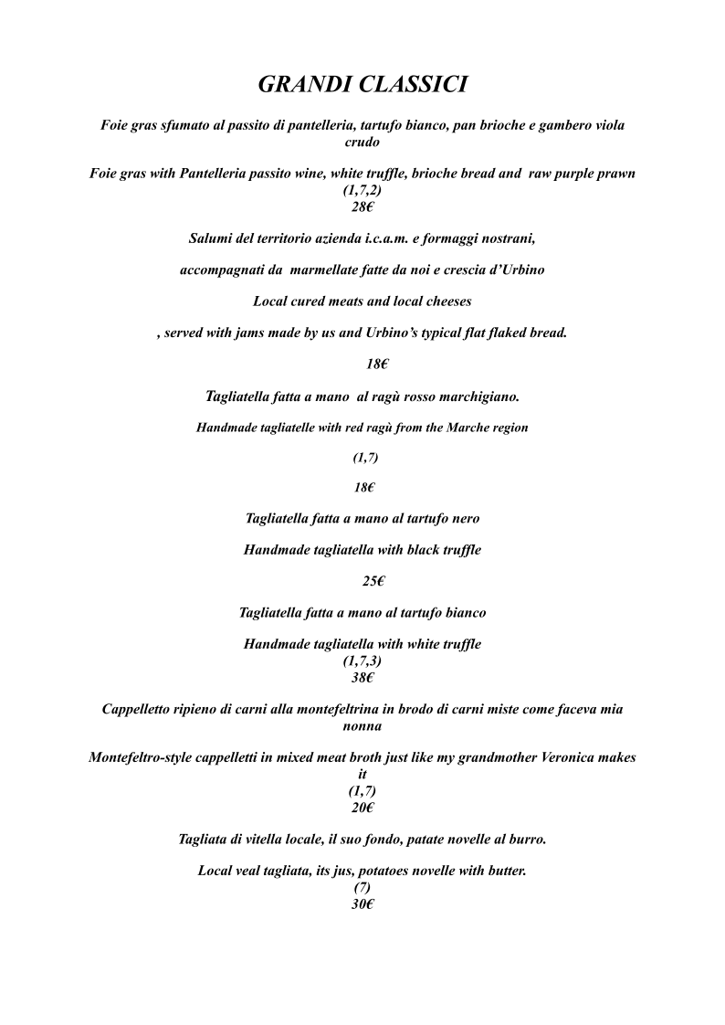Ristorante Antica Osteria Da La Stella Photo Menu 3