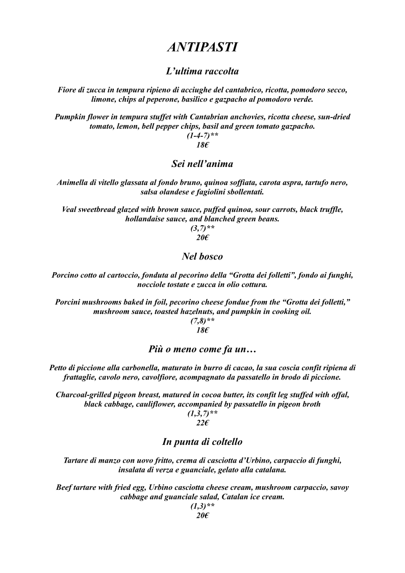 Ristorante Antica Osteria Da La Stella Photo Menu 5