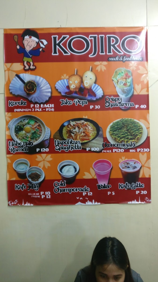 Kojiro Ojiisan Food House Photo Menu 8