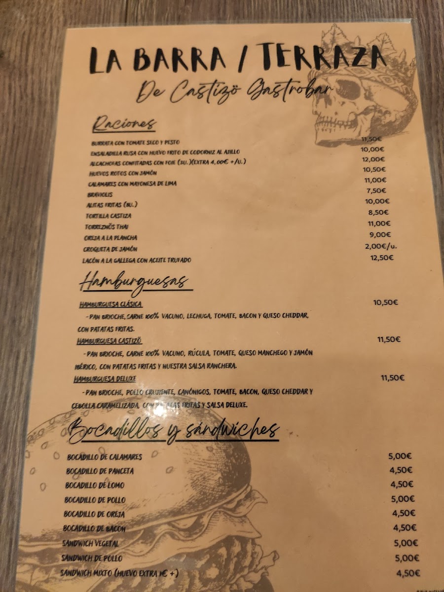 Castizö Gastrobar Photo Menu 7