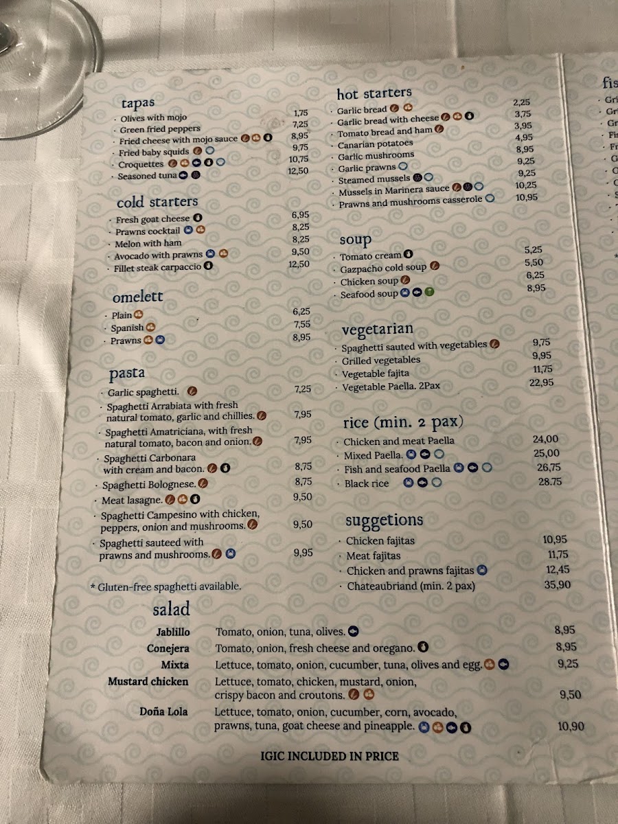 Restaurante Doña Lola Photo Menu 10