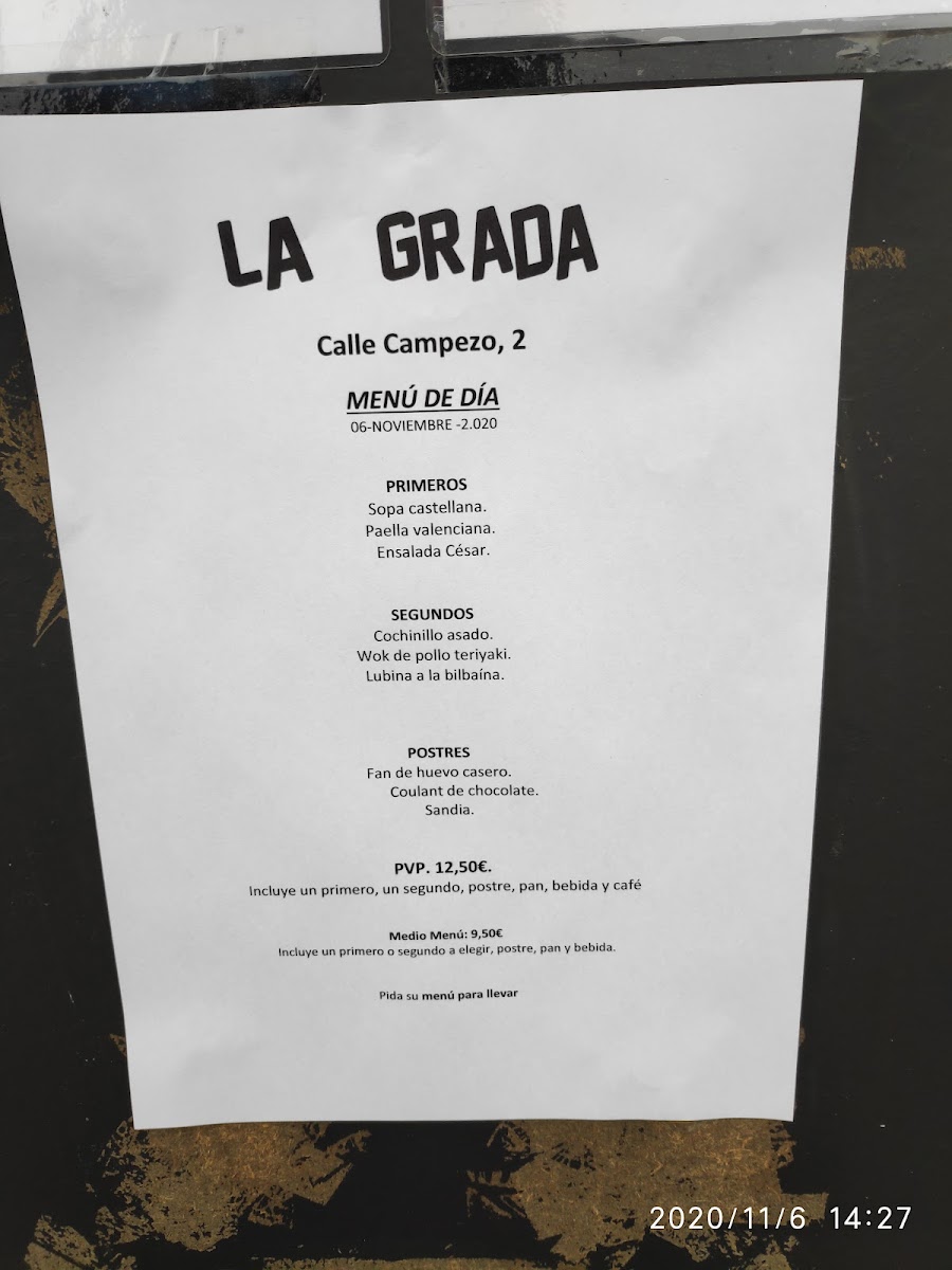 La Grada Photo Menu 10