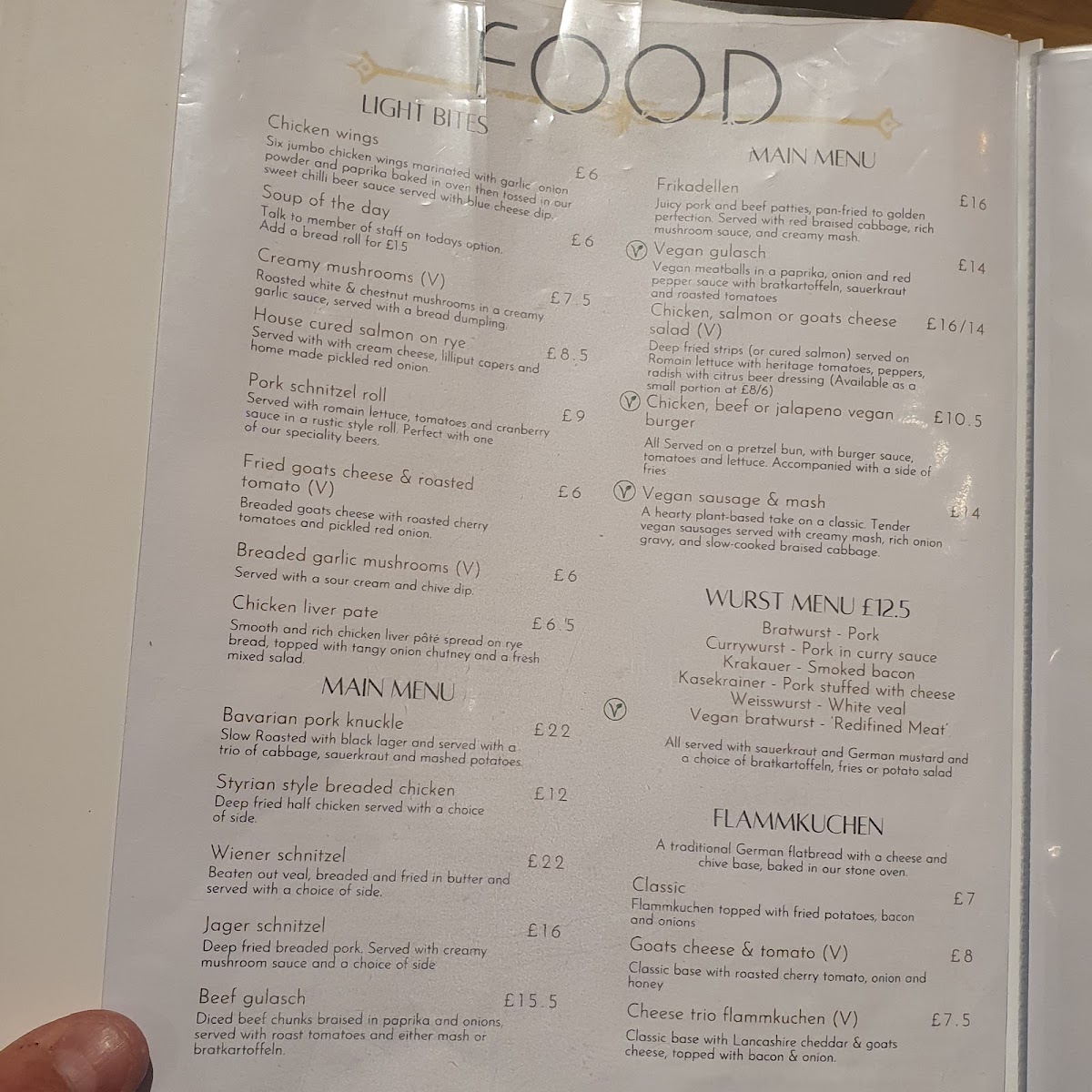 Lytham Bierhaus Ltd Photo Menu 7