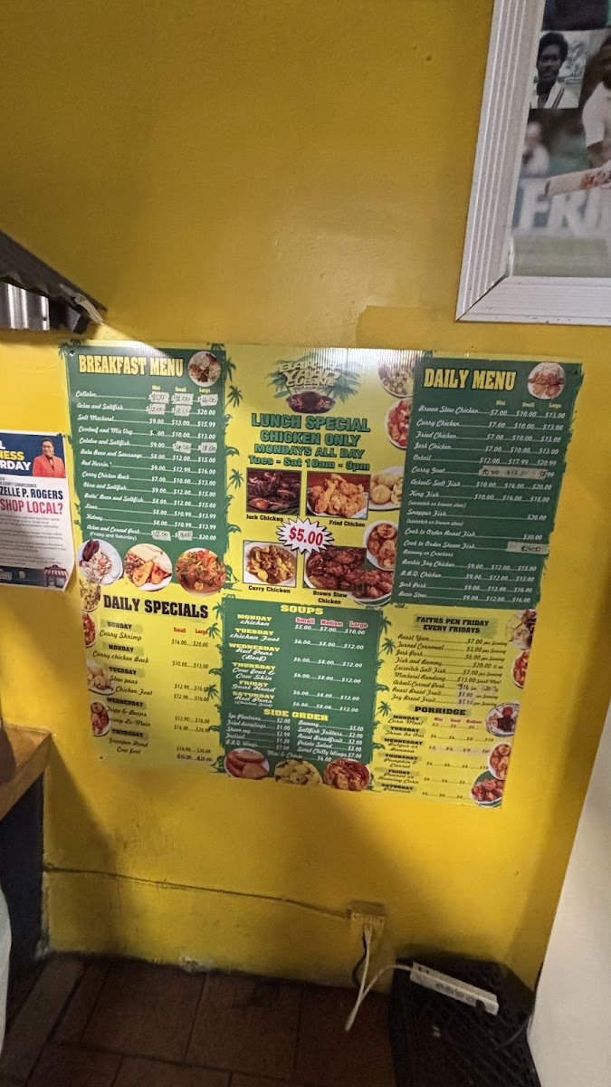 Bak A Yaad Cuisine Photo Menu 1