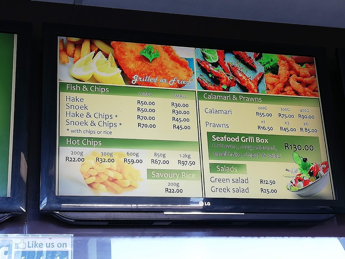 Fillet King Photo Menu 2