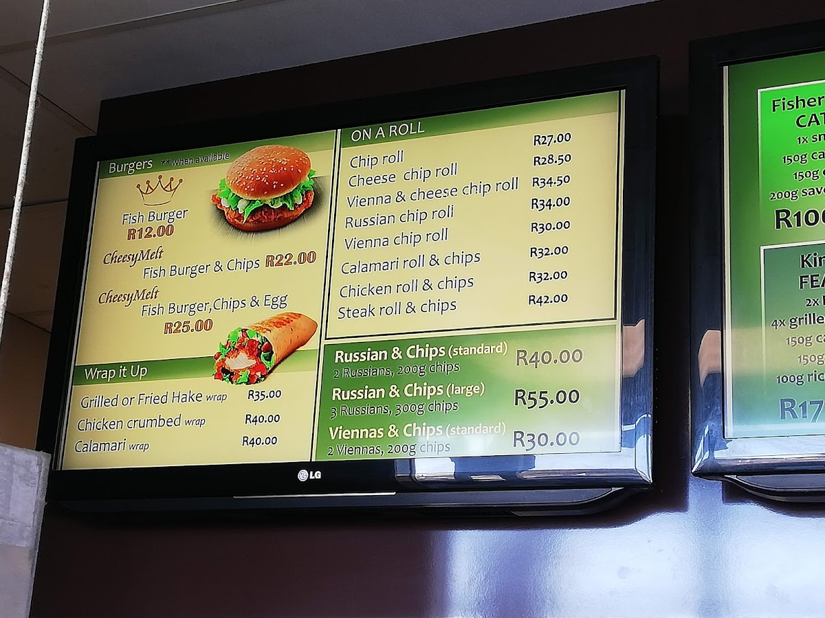 Fillet King Photo Menu 3