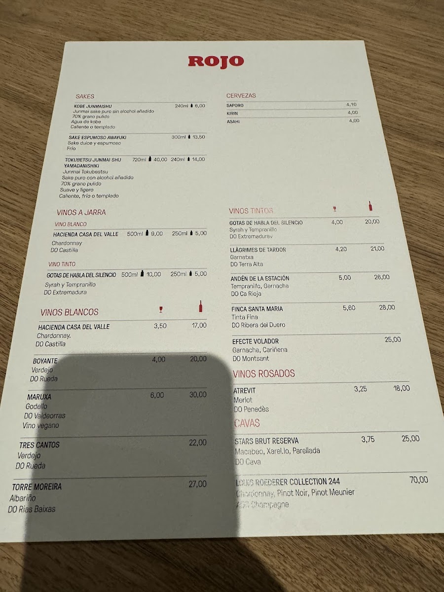 Restaurant Negro Rojo Photo Menu 10