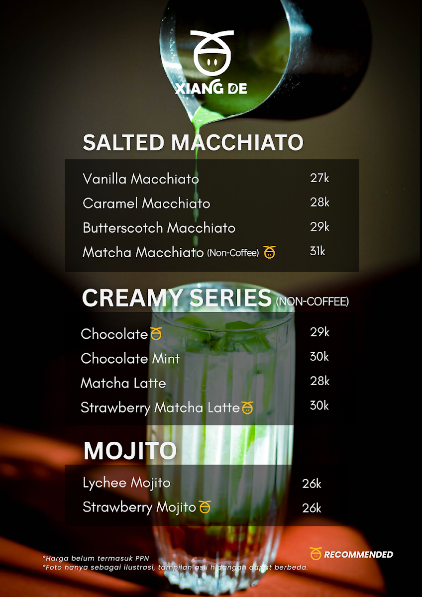 Xiang De (XD Coffee) Photo Menu 1