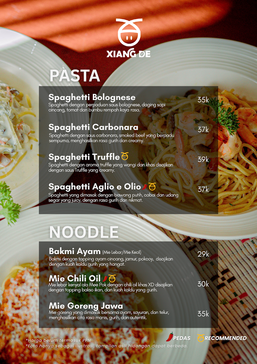 Xiang De (XD Coffee) Photo Menu 2
