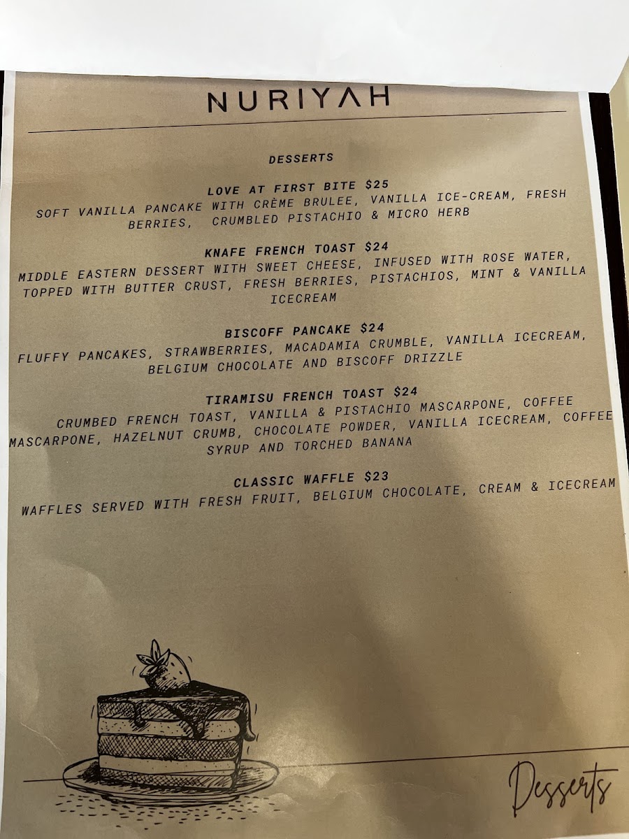 Cafe Australia Photo Menu 8