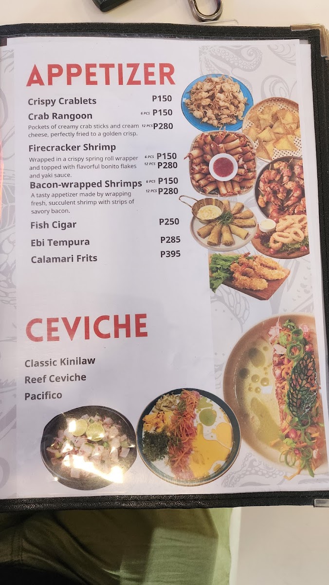 Aligue Seafood Restaurant Photo Menu 8