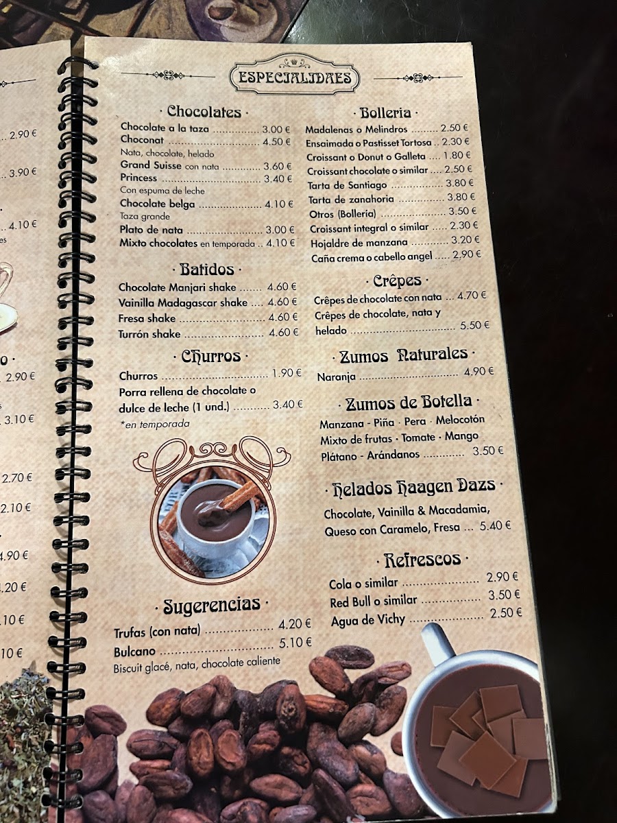 Cafè de l'Òpera Photo Menu 8