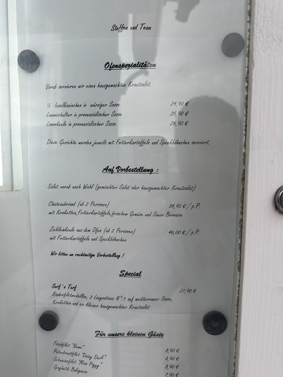 Restaurante Stil Photo Menu 5