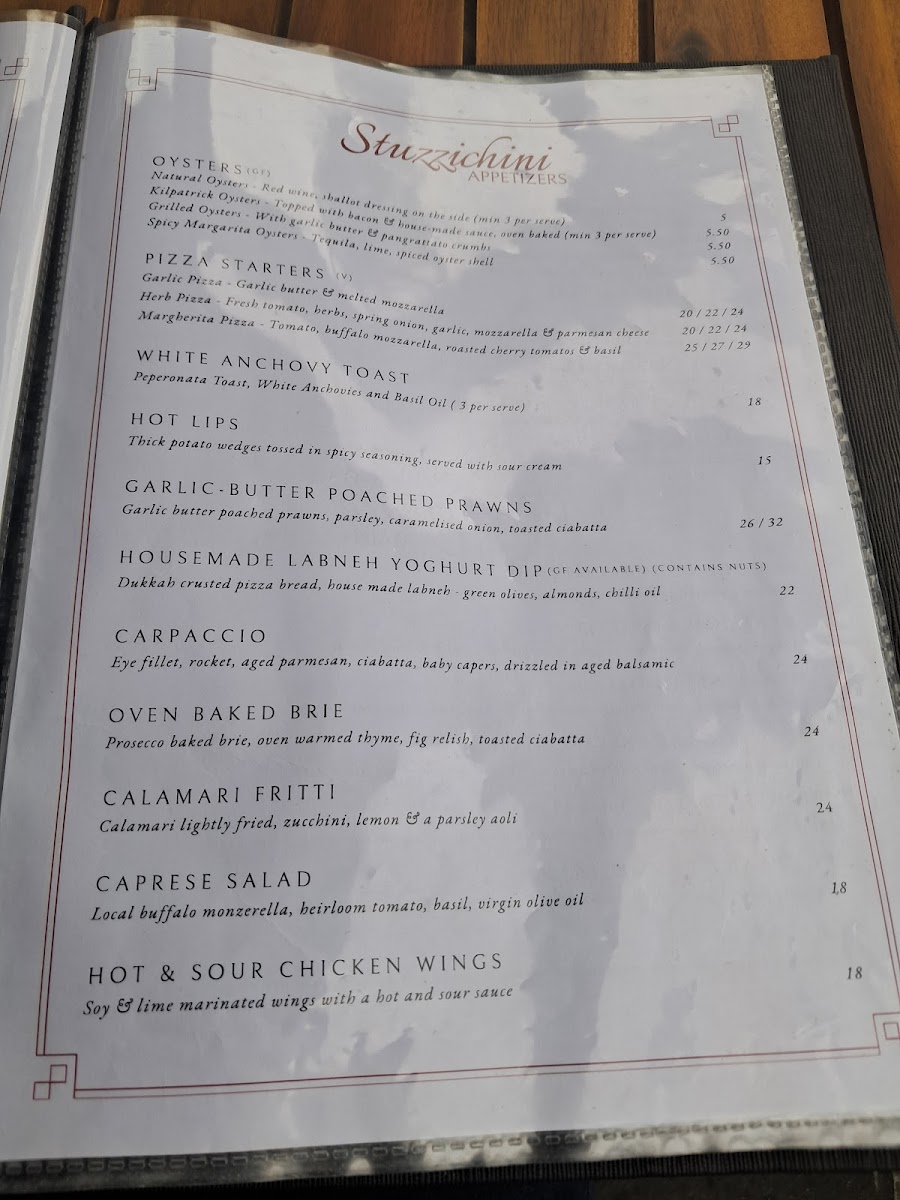 Bojangles Pizza Restaurant Photo Menu 9
