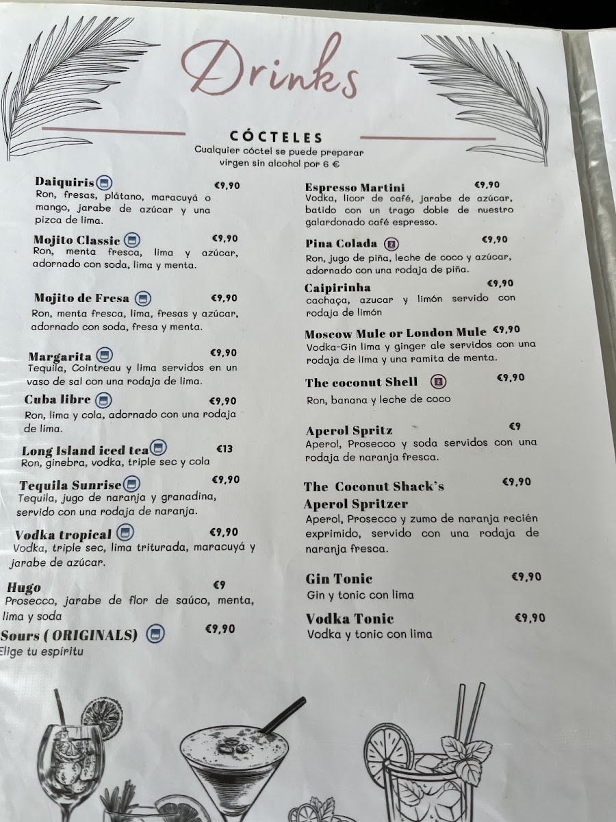 The Coconut Shack Photo Menu 6