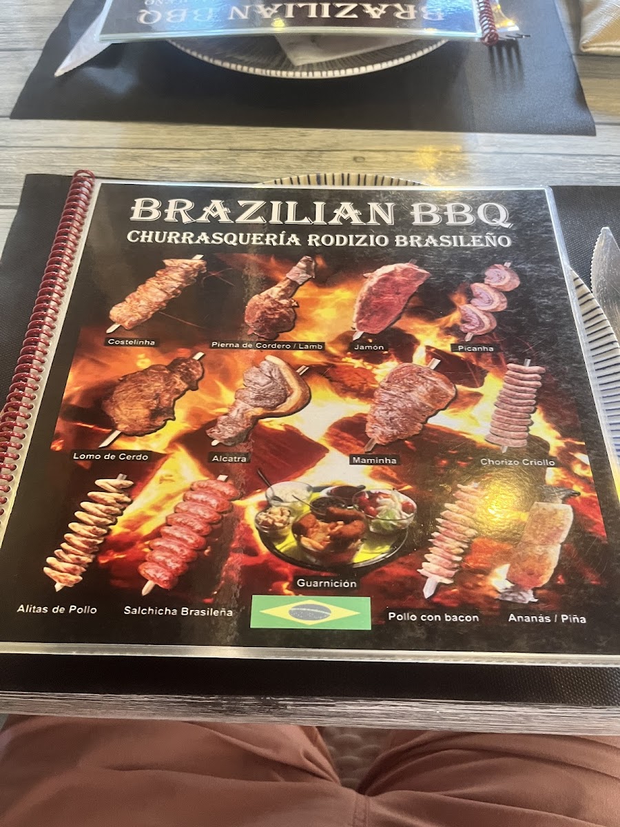Brasilian BBQ Churrasquería Rodizo Brasileño Photo Menu 10