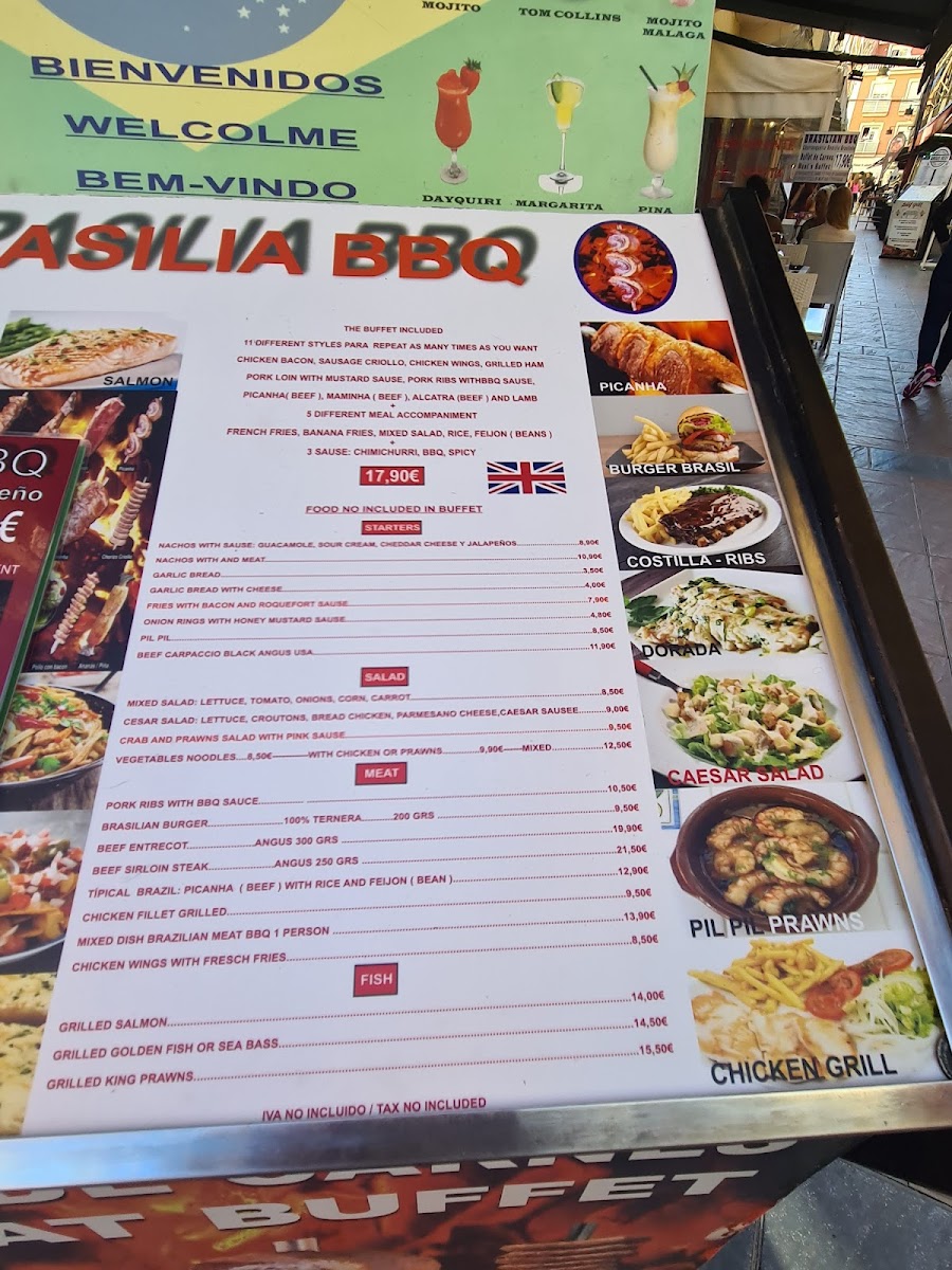 Brasilian BBQ Churrasquería Rodizo Brasileño Photo Menu 3