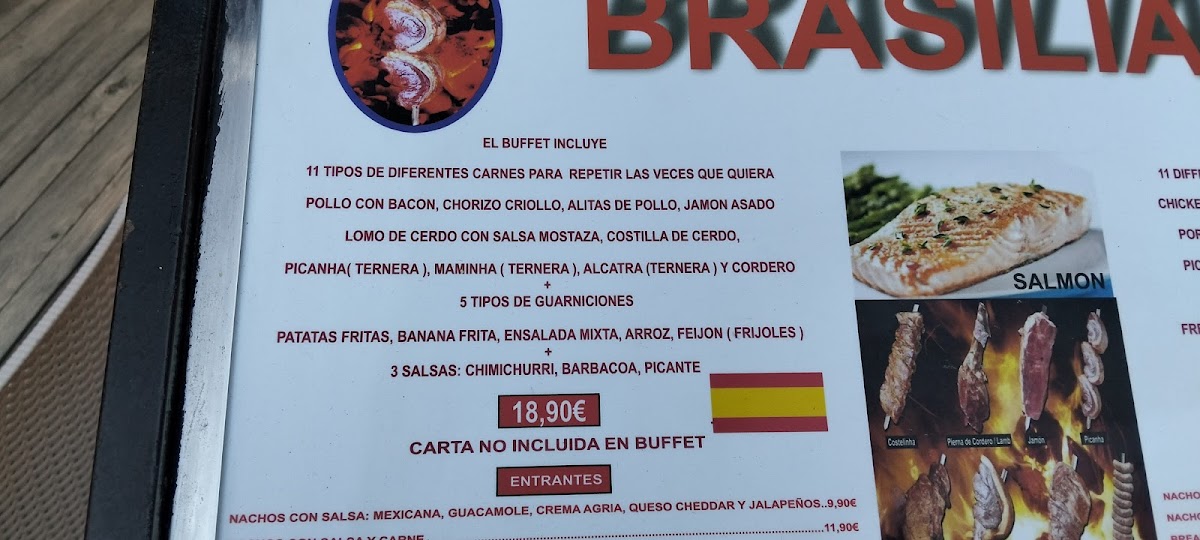 Brasilian BBQ Churrasquería Rodizo Brasileño Photo Menu 7