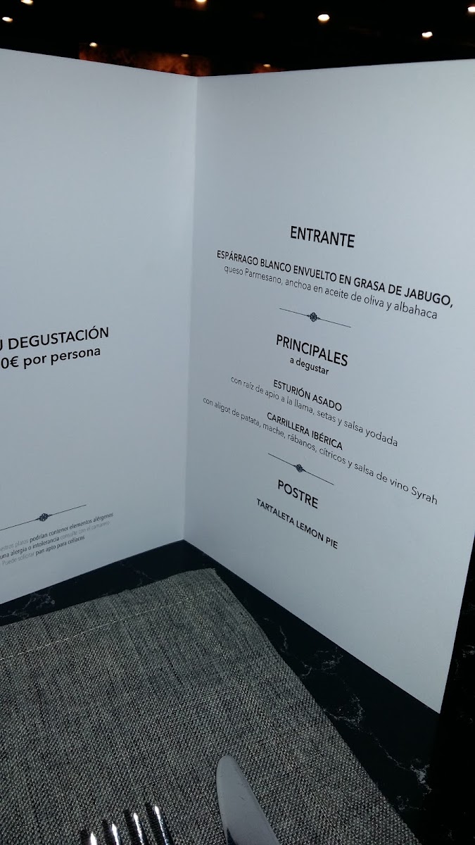 Tendiez Barcelona Photo Menu 7
