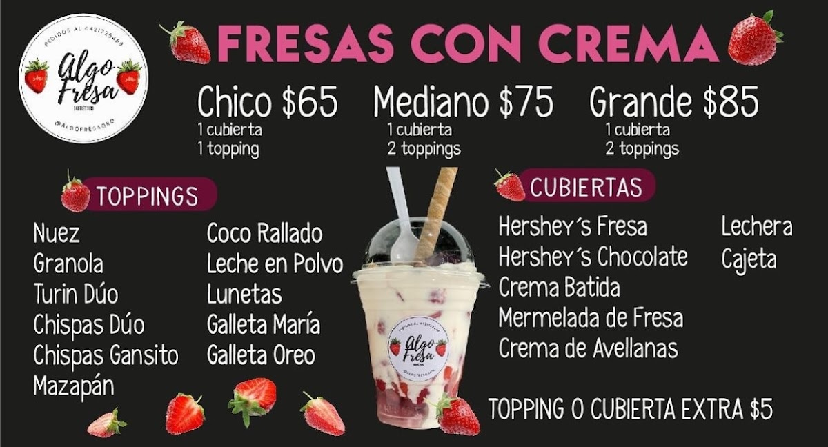 Algo Fresa Qro - Fresas con crema Photo 4