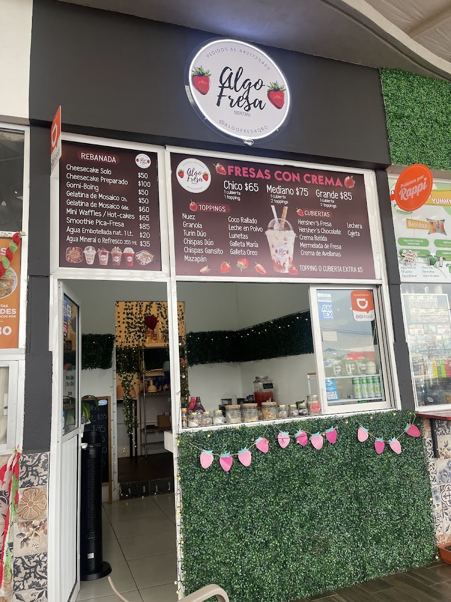 Algo Fresa Qro - Fresas con crema Photo Menu 4