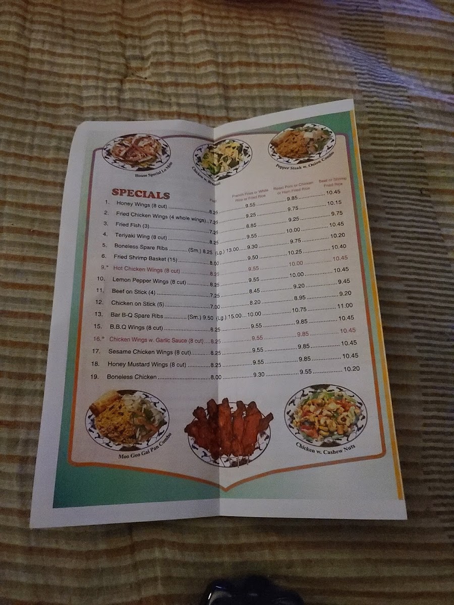 Yummy yummy Photo Menu 2