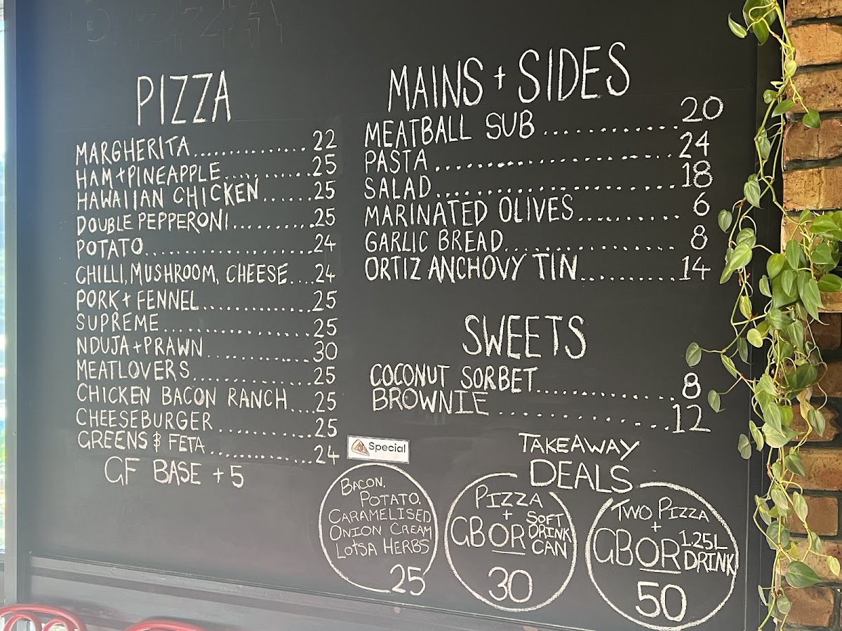 Crafers Pizza Bar Photo Menu 3