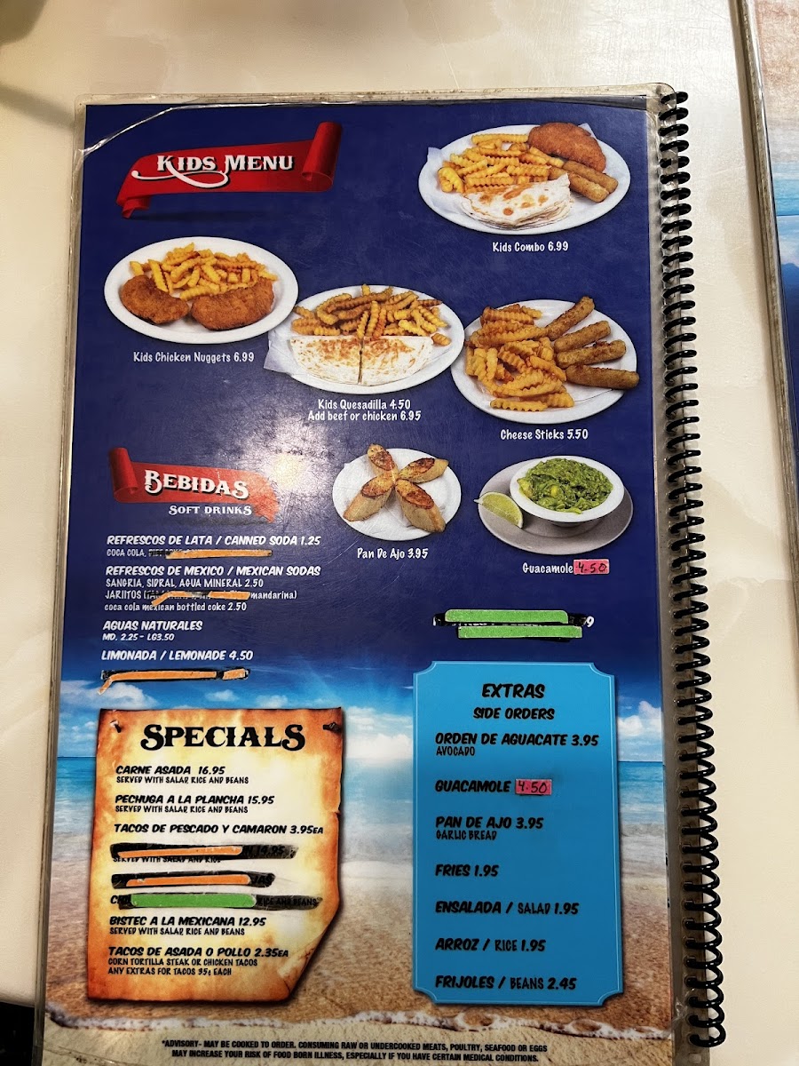 El Rey Del Mar Marisqueria Photo Menu 3
