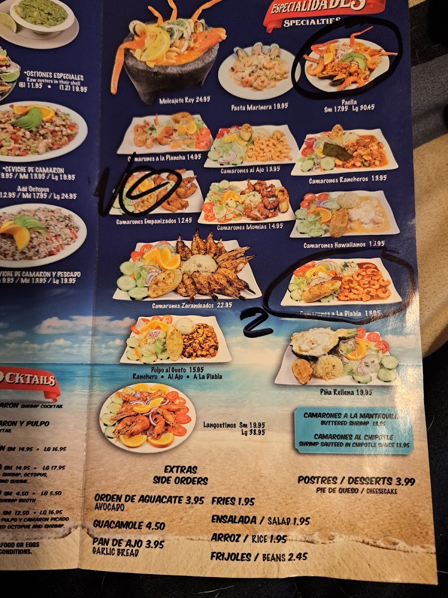 El Rey Del Mar Marisqueria Photo Menu 6