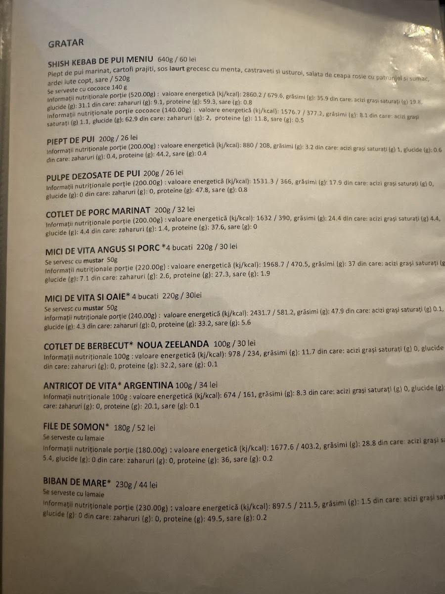 RESTAURANT BROTĂCEI Photo Menu 8