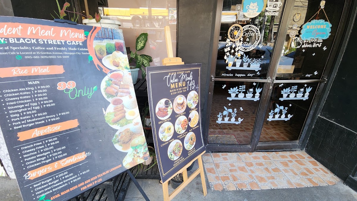 Black Street Cafe Photo Menu 1