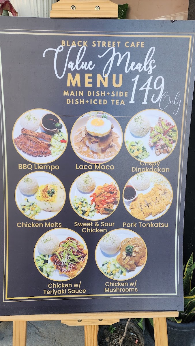 Black Street Cafe Photo Menu 2