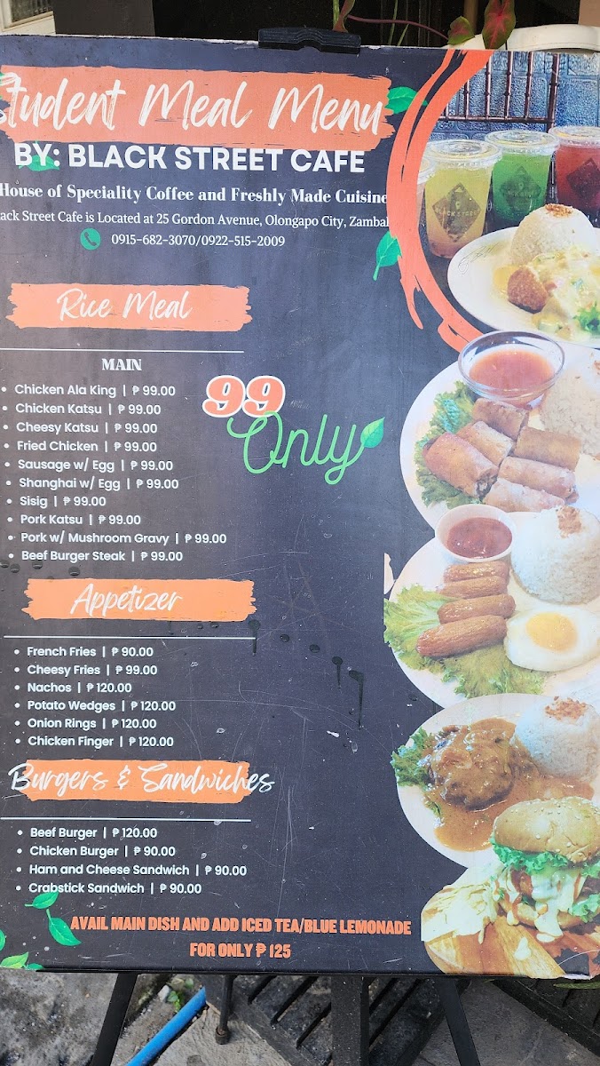 Black Street Cafe Photo Menu 3