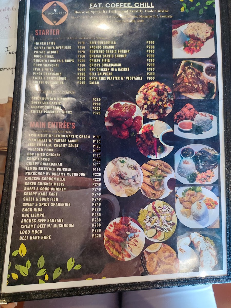 Black Street Cafe Photo Menu 4