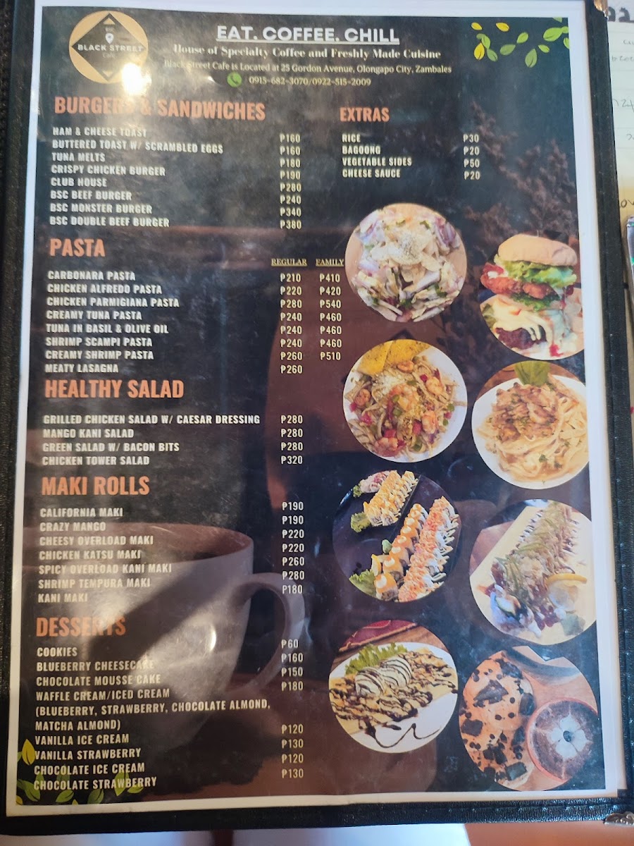 Black Street Cafe Photo Menu 5