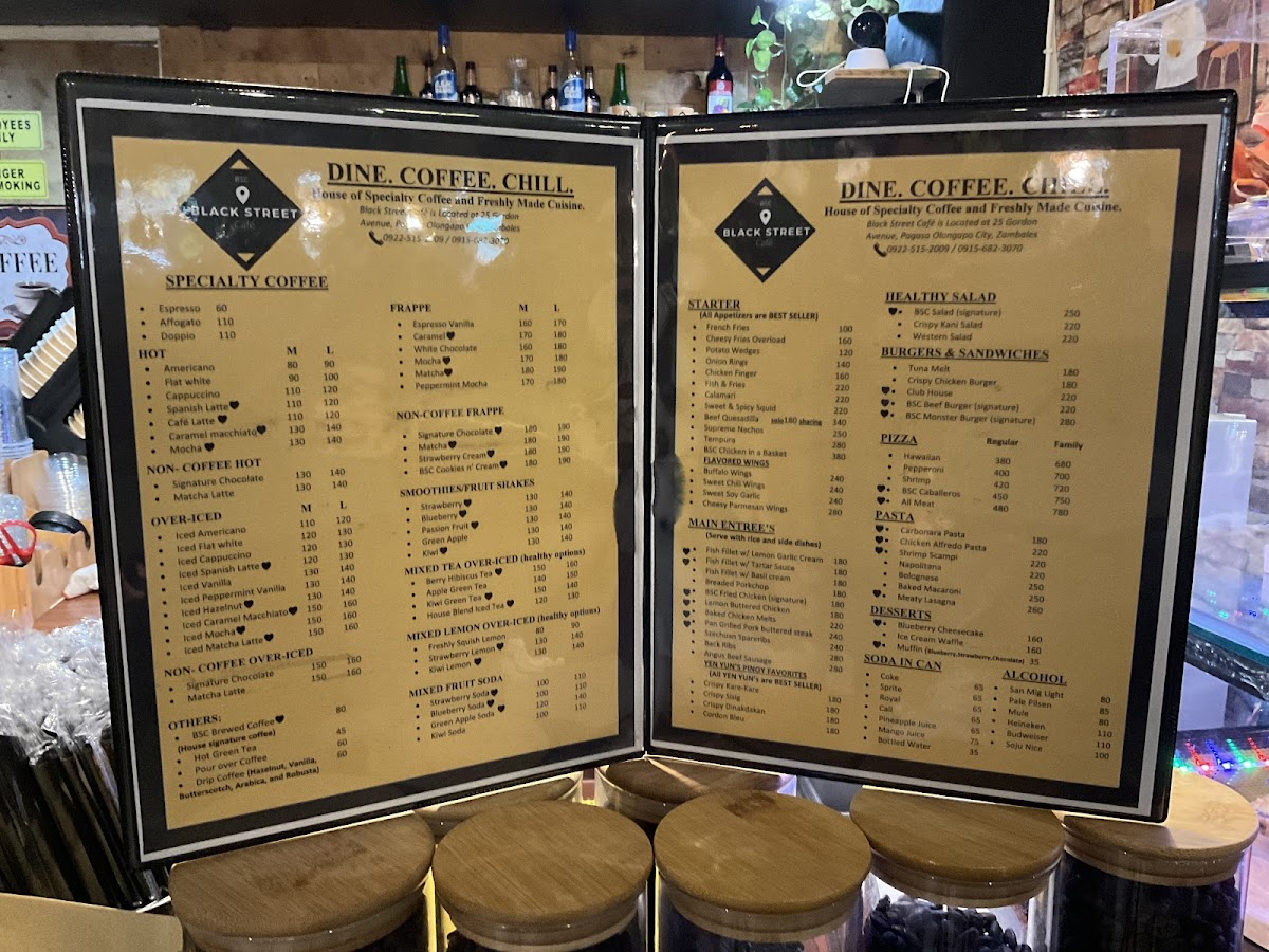 Black Street Cafe Photo Menu 6