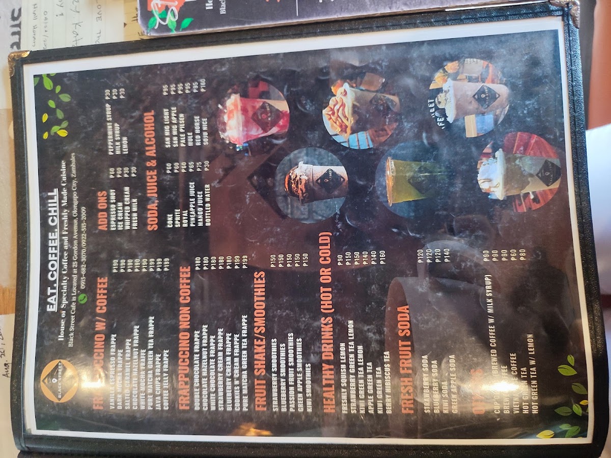 Black Street Cafe Photo Menu 9