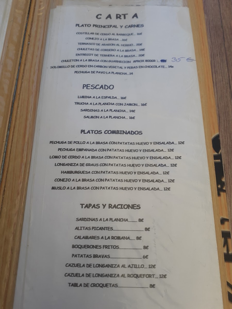 Restaurante Sayo Photo Menu 1