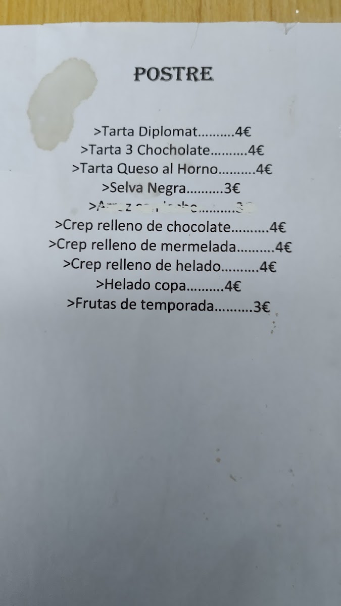 Restaurante Sayo Photo Menu 4