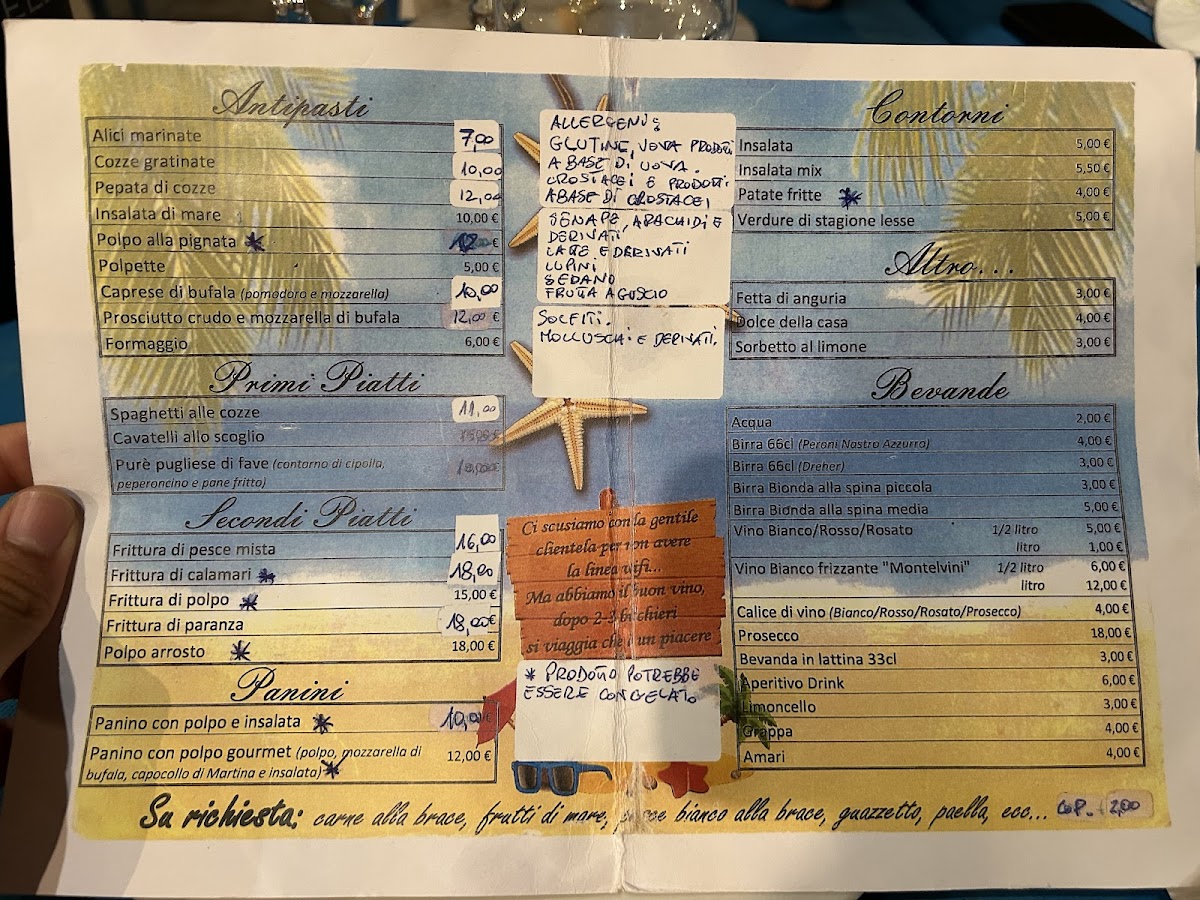 Puerto Escondido Ristorante - Chiringuito Photo Menu 1