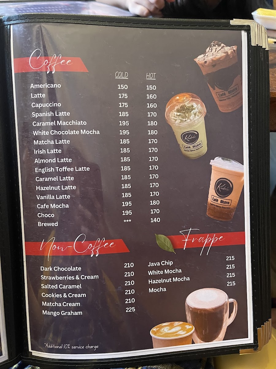 Kubli Café Bistro Photo Menu 3